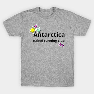 Antarctica Naked Running Club V2 T-Shirt